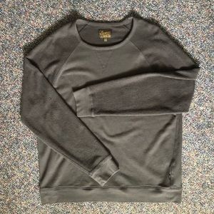 Lucky Brand Towel Terry Crew Neck Sweatshirt